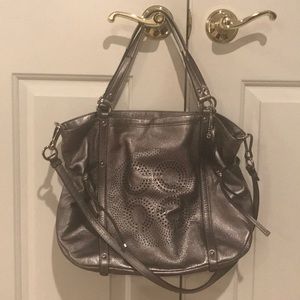 Coach Gunmetal Shoulder Bag